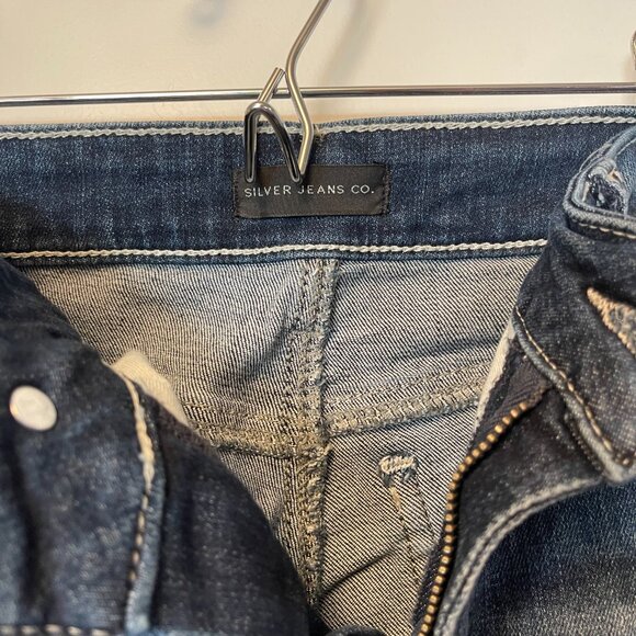 Silver Relaxed Slim Women's Size 30 jeans - Picture 3 of 5